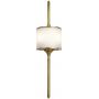 Elstead Lighting Mona KLMONALNBR kinkiet 2x3 W mosiądz zdj.3