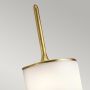 Elstead Lighting Mona KLMONALNBR kinkiet 2x3 W mosiądz zdj.4