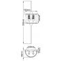 Elstead Lighting Mona KLMONASCLP kinkiet 2x3 W zdj.2