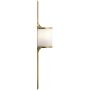 Elstead Lighting Mona KLMONASNBR kinkiet 2x3 W mosiądz zdj.4