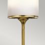 Elstead Lighting Mona KLMONASNBR kinkiet 2x3 W mosiądz zdj.7