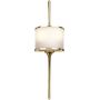 Elstead Lighting Mona KLMONASPB kinkiet 2x3 W mosiądz zdj.1