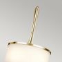 Elstead Lighting Mona KLMONASPB kinkiet 2x3 W mosiądz zdj.4