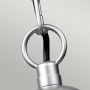 Elstead Lighting Klampenborg KLAMPENBORG8 lampa wisząca 1x60 W srebrna zdj.3