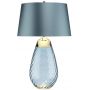 Elstead Lighting Lena LENATLLBLUE lampa stołowa 2x60 W niebieska zdj.2