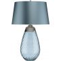 Elstead Lighting Lena LENATLLBLUE lampa stołowa 2x60 W niebieska zdj.3