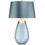 Elstead Lighting Lena LENATLLBLUE lampa stołowa 2x60 W niebieska zdj.4