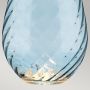 Elstead Lighting Lena LENATLLBLUE lampa stołowa 2x60 W niebieska zdj.6