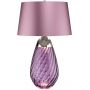 Elstead Lighting Lena LENATLLPLUM lampa stołowa 2x60 W fioletowa zdj.1