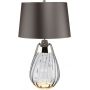 Elstead Lighting Lena LENATLSSMOKE lampa stołowa 1x60 W szara zdj.1