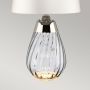 Elstead Lighting Lena LENATLSSMOKEOWSS lampa stołowa 1x60 W satyna zdj.3