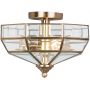 Elstead Lighting Old Park OLDPARKAB lampa podsufitowa 2x60 W mosiądz zdj.1