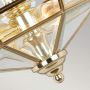 Elstead Lighting Old Park OLDPARKPB lampa podsufitowa 2x60 W mosiądz zdj.3