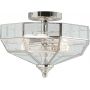 Elstead Lighting Old Park OLDPARKPN lampa podsufitowa 2x60 W nikiel zdj.1