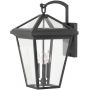 Quintiesse Alford Place QNALFORDPLACE2LMB kinkiet zewnętrzny 3x40 W czarny zdj.1