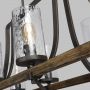 Quintiesse Angelo QNANGELO8ISLE lampa wisząca x60 W żelazo zdj.4