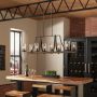 Quintiesse Angelo QNANGELO8ISLE lampa wisząca x60 W żelazo zdj.5