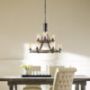Quintiesse Angelo QNANGELO9 lampa wisząca x60 W żelazo zdj.6
