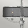 Quintiesse Ascher QNASCHER3P lampa wisząca 3x60 W czarna-nikiel zdj.2