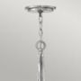 Quintiesse Ascher QNASCHER3P lampa wisząca 3x60 W czarna-nikiel zdj.4