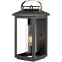 Quintiesse Atwater QNATWATERLBK kinkiet zewnętrzny 1x60 W czarny zdj.1