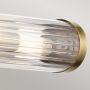 Quintiesse Azores QNAZORES2NBR kinkiet 2x40 W mosiądz zdj.4