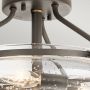 Quintiesse Belle QNBELLESFOZ lampa podsufitowa 3x40 W brązowa zdj.2