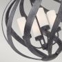 Quintiesse Blacksmith QNBLACKSMITH4POBK lampa wisząca 4x40 W czarna-opal zdj.6