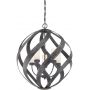 Quintiesse Blacksmith QNBLACKSMITH5POBK lampa wisząca 5x40 W czarna-opal zdj.2