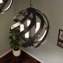 Quintiesse Blacksmith QNBLACKSMITH5POBK lampa wisząca 5x40 W czarna-opal zdj.9