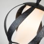 Quintiesse Blacksmith QNBLACKSMITHPOBK lampa wisząca 1x40 W czarna-opal zdj.4