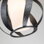 Quintiesse Blacksmith QNBLACKSMITHPOBK lampa wisząca 1x40 W czarna-opal zdj.5
