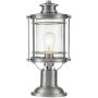 Quintiesse Booker QNBOOKER3MIA lampa stojąca zewnętrzna 1x60 W przezroczysta-aluminium zdj.1