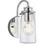 Quintiesse Braelyn QNBRAELYN1PC kinkiet 1x40 W chrom-przezroczysty zdj.1