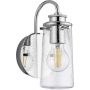 Quintiesse Braelyn QNBRAELYN1PC kinkiet 1x40 W chrom-przezroczysty zdj.2