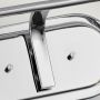 Quintiesse Braelyn QNBRAELYN2PC kinkiet 2x40 W chrom-przezroczysty zdj.4