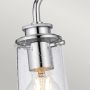Quintiesse Braelyn QNBRAELYN3PC kinkiet 3x40 W chrom-przezroczysty zdj.3