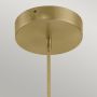 Quintiesse Calters QNCALTERSISLECG lampa wisząca 1x50.8 W złota zdj.3