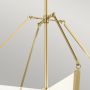 Quintiesse Calters QNCALTERSPMCG lampa wisząca 1x49 W złota zdj.4