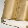Quintiesse Chance QNCHANCESFSHB lampa podsufitowa 2x60 W mosiądz zdj.4