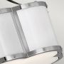 Quintiesse Chance QNCHANCESFSPN lampa podsufitowa 2x60 W nikiel zdj.3