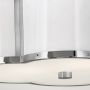 Quintiesse Chance QNCHANCESFSPN lampa podsufitowa 2x60 W nikiel zdj.4