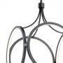 Quintiesse Ciri QNCIRIPMBK lampa wisząca 1x45 W czarna zdj.2