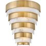 Quintiesse Echelon QNECHELONW kinkiet 1x12 W mosiądz zdj.3