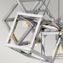 Quintiesse Ensemble QNENSEMBLE5PPN lampa wisząca 5x60 W nikiel zdj.3