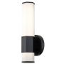 Quintiesse Facet QNFACETLED1BKBATH kinkiet 1x12 W czarny-opal zdj.2