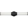 Quintiesse Facet QNFACETLED2BKBATH kinkiet 2x12 W czarny-opal zdj.1