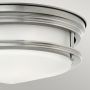 Quintiesse Hadrian QNHADRIANFSANOPAL lampa podsufitowa 2x40 W szkło opalizowane-nikiel zdj.2