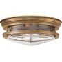 Quintiesse Hadrian QNHADRIANFSBRCLEAR lampa podsufitowa 2x40 W przezroczysta-brązowa zdj.1