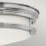 Quintiesse Hadrian QNHADRIANFSCMOPAL lampa podsufitowa 2x40 W chrom-szkło opalizowane zdj.2